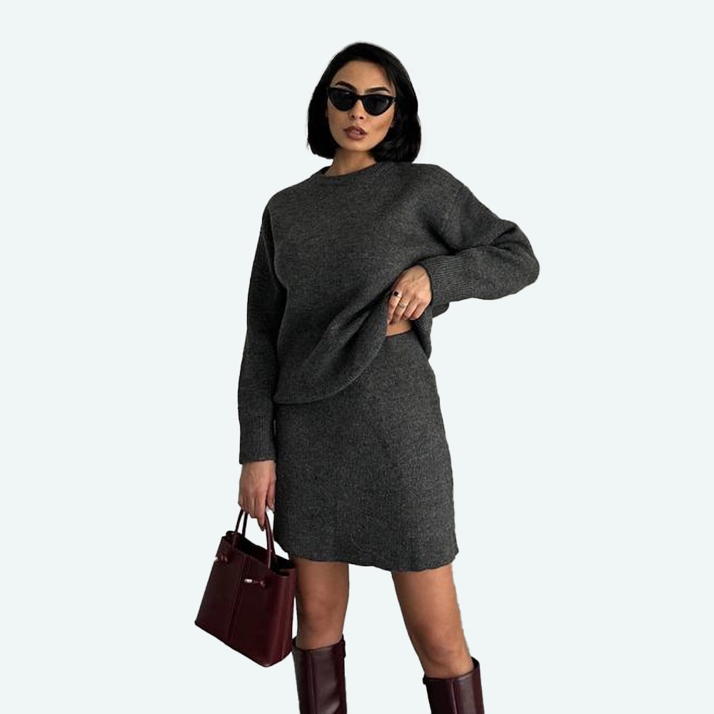 Памучен комплет суќна и блуза